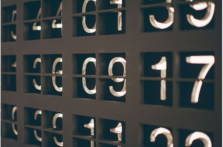 sign-number-number-board-information